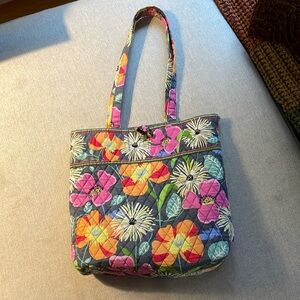 Vera Bradley Jazzy Blooms shoulder bag tote